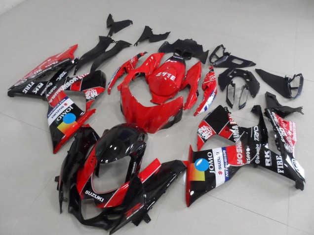 Rojo Jomo Carenado Suzuki GSXR 1000 K9 2009-2016 Rojo Jomo Carenado Suzuki GSXR 1000 K9 2009-2016