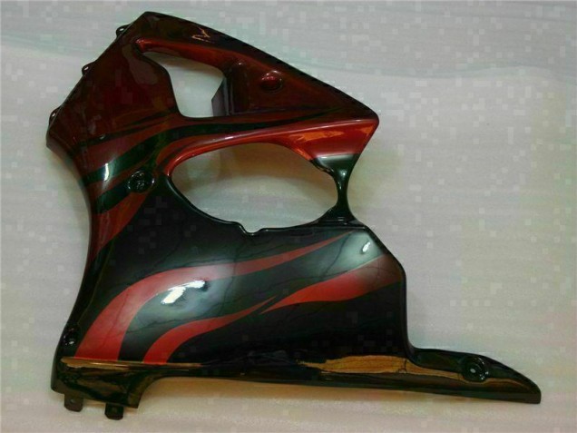 Rojo Kit Completo Carenado Kawasaki ZX6R 2000-2002 Rojo Kit Completo Carenado Kawasaki ZX6R 2000-2002