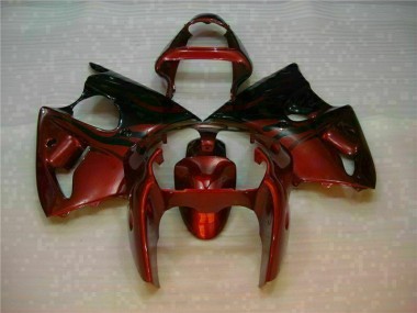 Rojo Kit Completo Carenado Kawasaki ZX6R 2000-2002