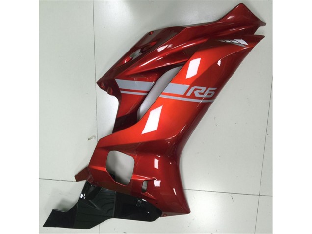 Rojo Kits Completo Carenado Yamaha R6 2017-2023