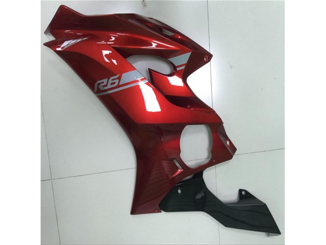 Rojo Kits Completo Carenado Yamaha R6 2017-2023