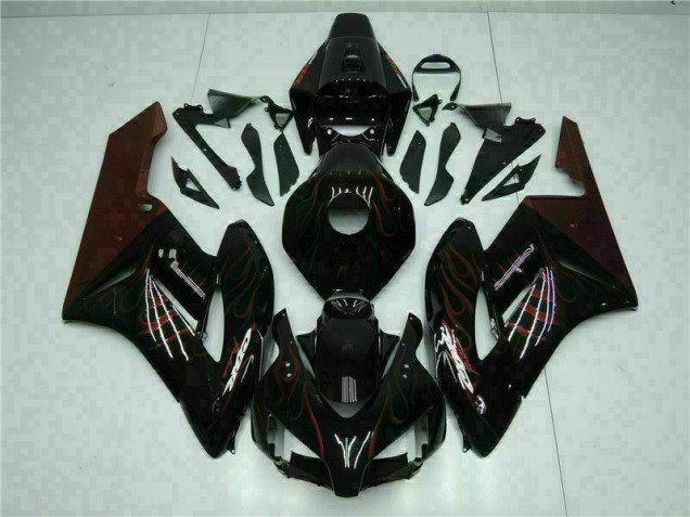 Rojo Llama Carenado Honda CBR 1000 RR 2004-2005 Rojo Llama Carenado Honda CBR 1000 RR 2004-2005