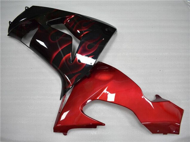 Rojo Llama Carenado Kawasaki ZX10R 2006-2007 Rojo Llama Carenado Kawasaki ZX10R 2006-2007