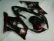 Rojo Llama Carenado Suzuki GSXR 1000 K3 2003-2004 Rojo Llama Carenado Suzuki GSXR 1000 K3 2003-2004