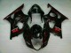 Rojo Llama Carenado Suzuki GSXR 1000 K3 2003-2004 Rojo Llama Carenado Suzuki GSXR 1000 K3 2003-2004