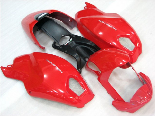 Rojo Monster Carenado Ducati Monster 696 2008-2012 Rojo Monster Carenado Ducati Monster 696 2008-2012