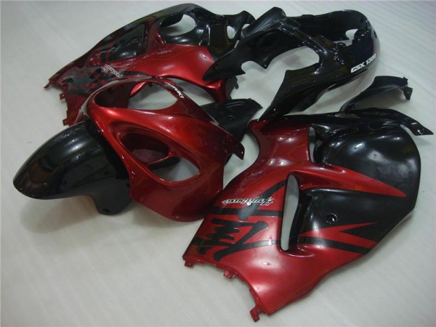 Rojo Negro ABS Carenado Suzuki GSXR 1300 Hayabusa 1996-2007 Rojo Negro ABS Carenado Suzuki GSXR 1300 Hayabusa 1996-2007