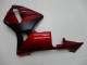 Rojo Negro ABS Plástica Honda CBR 600 RR 2003-2004 Rojo Negro ABS Plástica Honda CBR 600 RR 2003-2004
