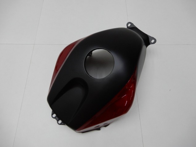 Rojo Negro ABS Plástica Honda CBR 600 RR 2003-2004 Rojo Negro ABS Plástica Honda CBR 600 RR 2003-2004