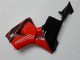 Rojo Negro ABS Plástico Honda CBR 600 RR 2005-2006 Rojo Negro ABS Plástico Honda CBR 600 RR 2005-2006