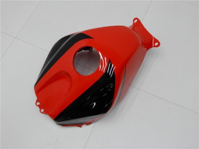 Rojo Negro ABS Plástico Honda CBR 600 RR 2005-2006 Rojo Negro ABS Plástico Honda CBR 600 RR 2005-2006