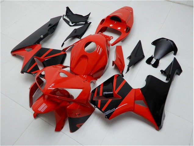 Rojo Negro ABS Plásticos Honda CBR 600 RR 2005-2006