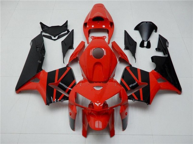 Rojo Negro ABS Plásticos Honda CBR 600 RR 2005-2006