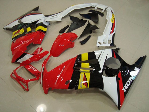 Rojo Negro Blanco Amarillo Carenado Honda CBR 600 F3 1995-1998 Rojo Negro Blanco Amarillo Carenado Honda CBR 600 F3 1995-1998