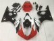 Rojo Negro Blanco Carenado Yamaha R6 2003-2005 Rojo Negro Blanco Carenado Yamaha R6 2003-2005