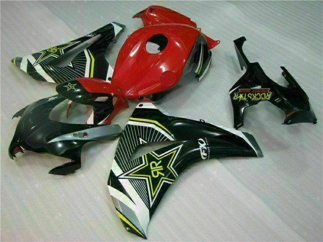 Rojo Negro Carenado Honda CBR 1000 RR 2008-2011 Rojo Negro Carenado Honda CBR 1000 RR 2008-2011