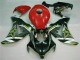 Rojo Negro Carenado Honda CBR 1000 RR 2008-2011 Rojo Negro Carenado Honda CBR 1000 RR 2008-2011
