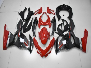 Rojo Negro Carenado Kawasaki EX400 2018-2023