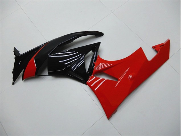 Rojo Negro Carenado Kawasaki ZX6R 2009-2012 Rojo Negro Carenado Kawasaki ZX6R 2009-2012