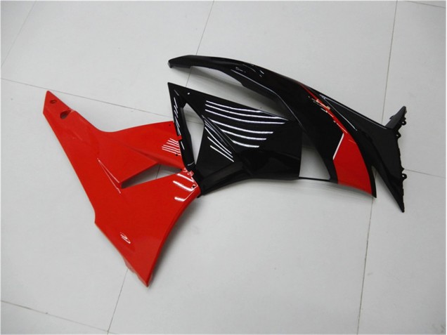 Rojo Negro Carenado Kawasaki ZX6R 2009-2012 Rojo Negro Carenado Kawasaki ZX6R 2009-2012