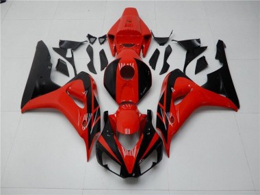 Rojo Negro Carenado & Plástico Honda CBR 1000 RR 2006-2007