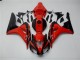 Rojo Negro Carenado & Plástico Honda CBR 1000 RR 2006-2007 Rojo Negro Carenado & Plástico Honda CBR 1000 RR 2006-2007
