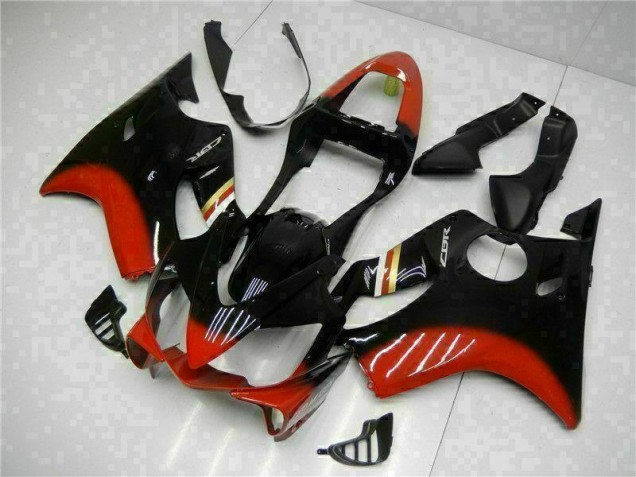 Rojo Negro Carenado & Plástico Honda CBR 600 F4i 2001-2003 Rojo Negro Carenado & Plástico Honda CBR 600 F4i 2001-2003