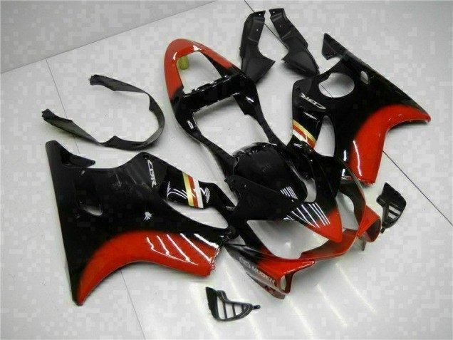 Rojo Negro Carenado & Plástico Honda CBR 600 F4i 2001-2003 Rojo Negro Carenado & Plástico Honda CBR 600 F4i 2001-2003