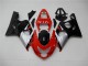 Rojo Negro Carenado & Plástico Suzuki GSXR 600 / 750 K4 2004-2005 Rojo Negro Carenado & Plástico Suzuki GSXR 600 / 750 K4 2004-2005