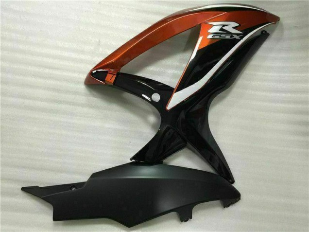 Rojo Negro Carenado & Plástico Suzuki GSXR 600 / 750 K8 2008-2010