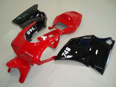 Rojo Negro Carrocería Ducati 748 916 996 996S 1993-2005
