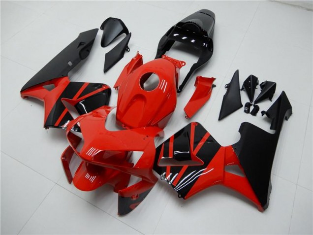 Rojo Negro Carrocería Honda CBR 600 RR 2003-2004 Rojo Negro Carrocería Honda CBR 600 RR 2003-2004