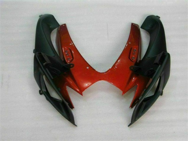 Rojo Negro Inyección Kit Carenado Suzuki GSXR 600 / 750 K6 2006-2007 Rojo Negro Inyección Kit Carenado Suzuki GSXR 600 / 750 K6 2006-2007