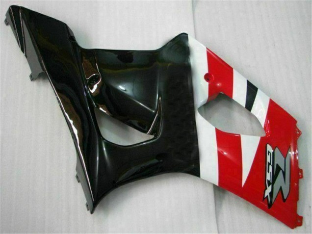 Rojo Negro Kit Carenado ABS Completo Suzuki GSXR 1000 K3 2003-2004