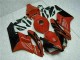Rojo Negro Kit Carenado Inyección Honda CBR 1000 RR 2004-2005