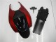 Rojo Negro Kit Carenado Inyección Suzuki GSXR 600 / 750 K6 2006-2007