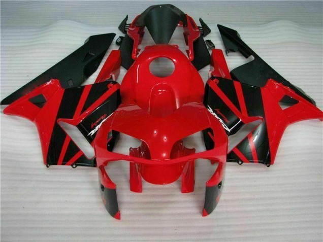 Rojo Negro Kits ABS Carenado Honda CBR 600 RR 2003-2004 Rojo Negro Kits ABS Carenado Honda CBR 600 RR 2003-2004