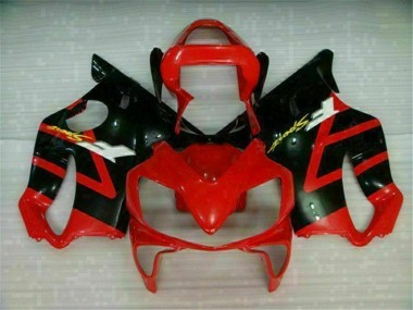 Rojo Negro Kits Carenado Honda CBR 600 F4i 2001-2003