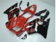 Rojo Negro Plástica Honda CBR 600 F4i 2001-2003 Rojo Negro Plástica Honda CBR 600 F4i 2001-2003