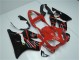 Rojo Negro Plástica Honda CBR 600 F4i 2001-2003 Rojo Negro Plástica Honda CBR 600 F4i 2001-2003