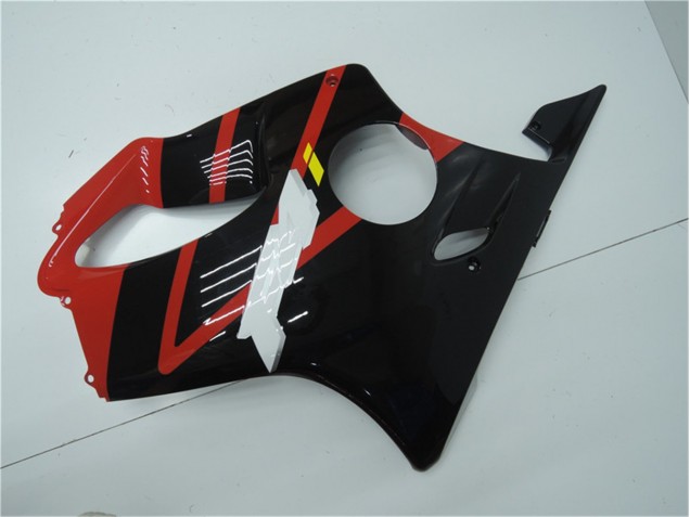 Rojo Negro Plástica Honda CBR 600 F4i 2001-2003 Rojo Negro Plástica Honda CBR 600 F4i 2001-2003