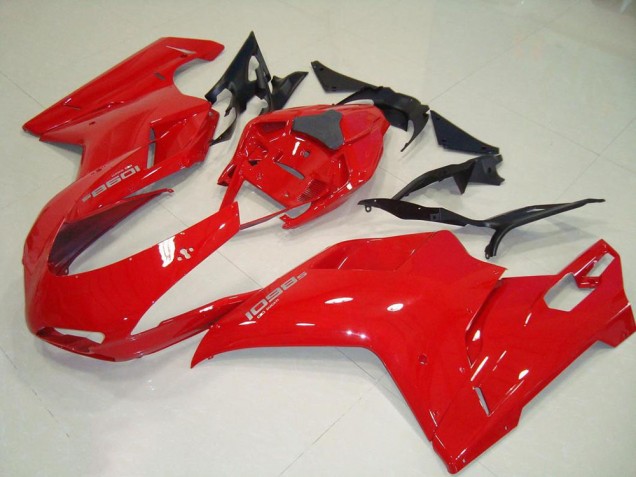 Rojo Original Carenado Ducati 848 1098 1198 2007-2014 Rojo Original Carenado Ducati 848 1098 1198 2007-2014
