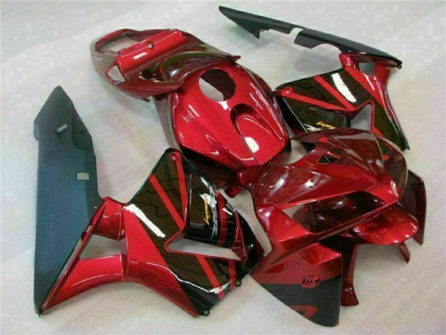 Rojo Plástica Honda CBR 600 RR 2005-2006 Rojo Plástica Honda CBR 600 RR 2005-2006