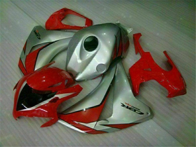 Rojo Plata ABS Plástica Honda CBR 1000 RR 2008-2011