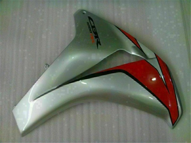 Rojo Plata ABS Plástica Honda CBR 1000 RR 2008-2011