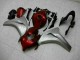 Rojo Plata ABS Plástico Honda CBR 1000 RR 2008-2011 Rojo Plata ABS Plástico Honda CBR 1000 RR 2008-2011