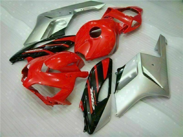 Rojo Plata Carenado Honda CBR 1000 RR 2004-2005 Rojo Plata Carenado Honda CBR 1000 RR 2004-2005