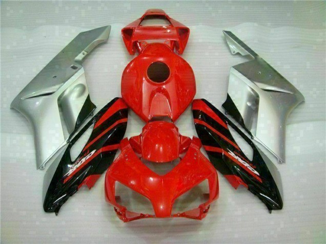 Rojo Plata Carenado Honda CBR 1000 RR 2004-2005 Rojo Plata Carenado Honda CBR 1000 RR 2004-2005