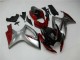 Rojo Plata Carenado Suzuki GSXR 600 / 750 K6 2006-2007