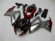 Rojo Plata Carenado Suzuki GSXR 600 / 750 K6 2006-2007